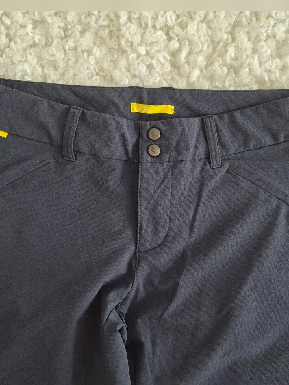 Lole Pants Womens Black Tech Performance Wear UPF 50+ Hiking Gorpcore M Medium 8 - Picture 3 of 15
